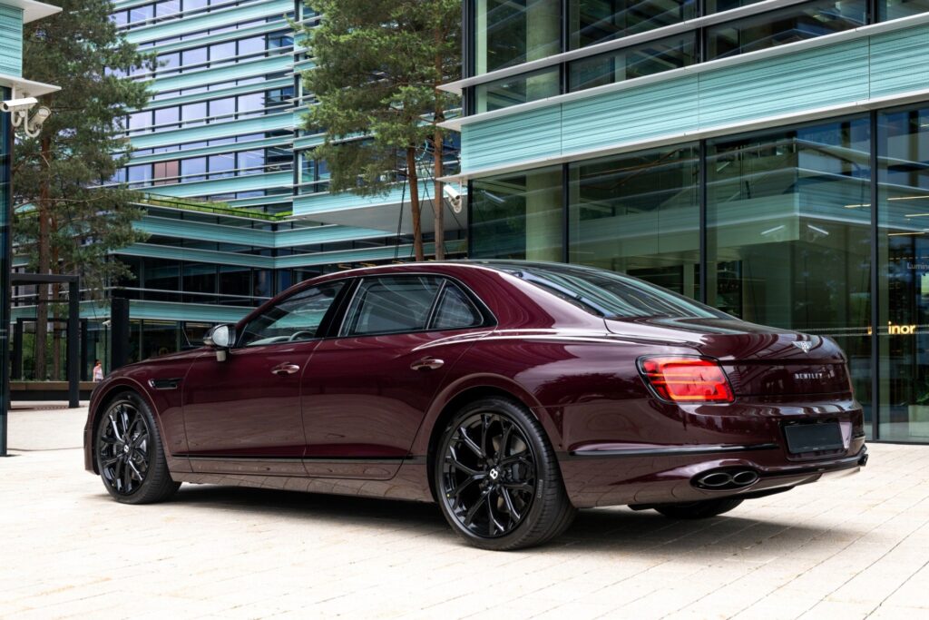 Bentley Flying Spur Rear Burgundy