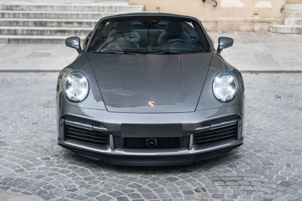 Porsche 992 Turbo S Convertible Front 2