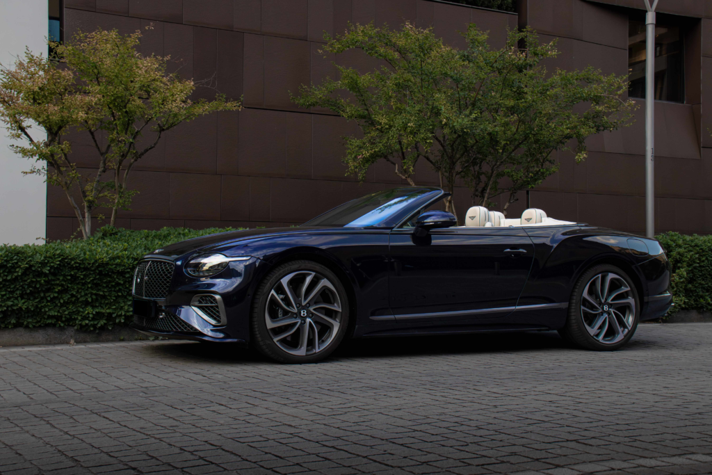 Bentley GTC Speed Blue Front 2