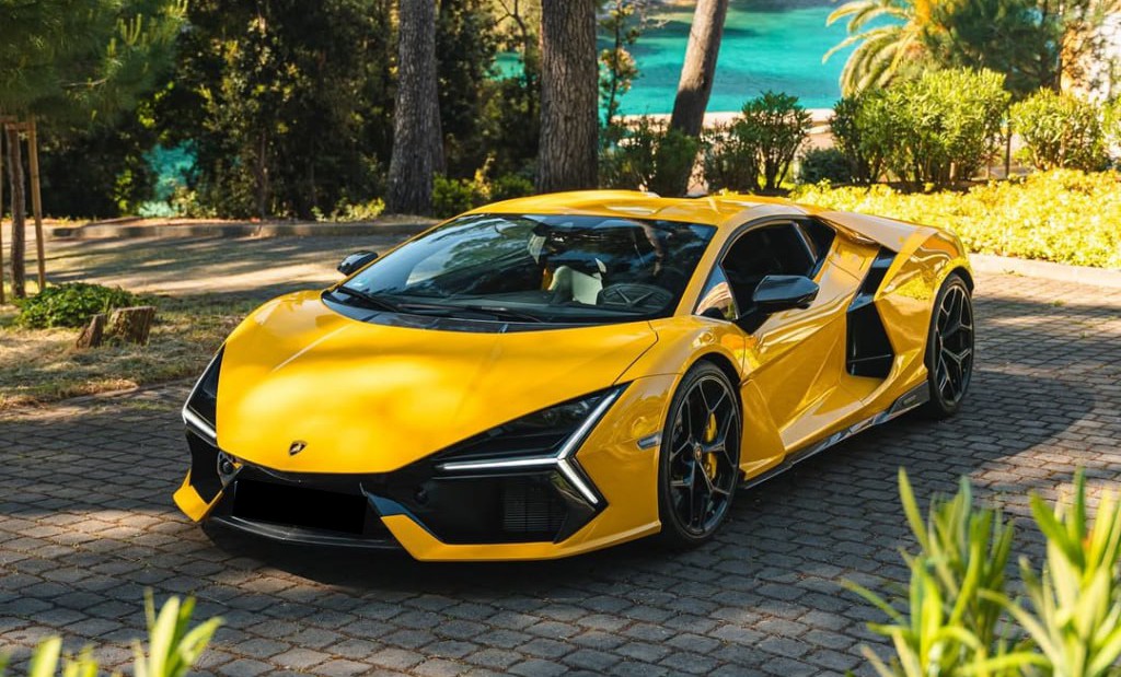 Lamborghini Revuelto Front Yellow