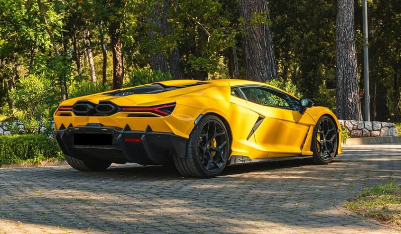 Lamborghini Revuelto Rear Yellow 2