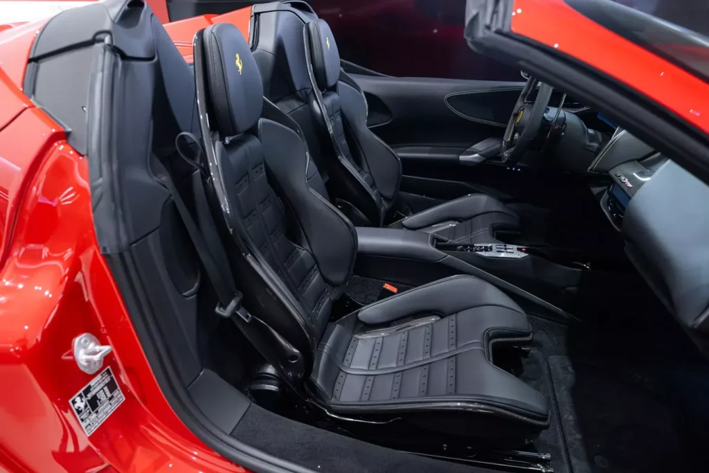 SF90 Spider Red Interior