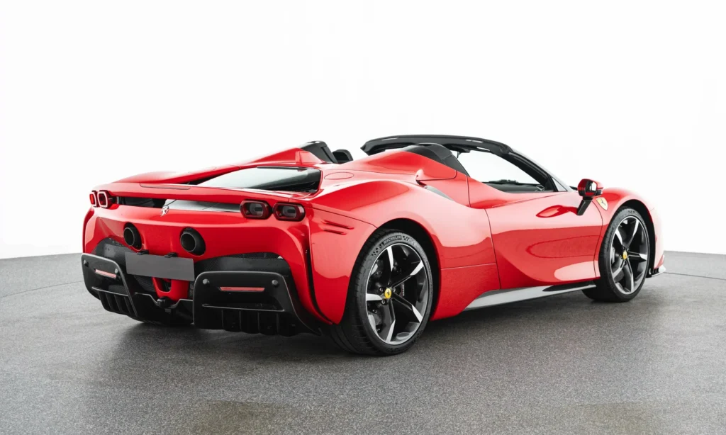 SF90 Spider Red Rear 3