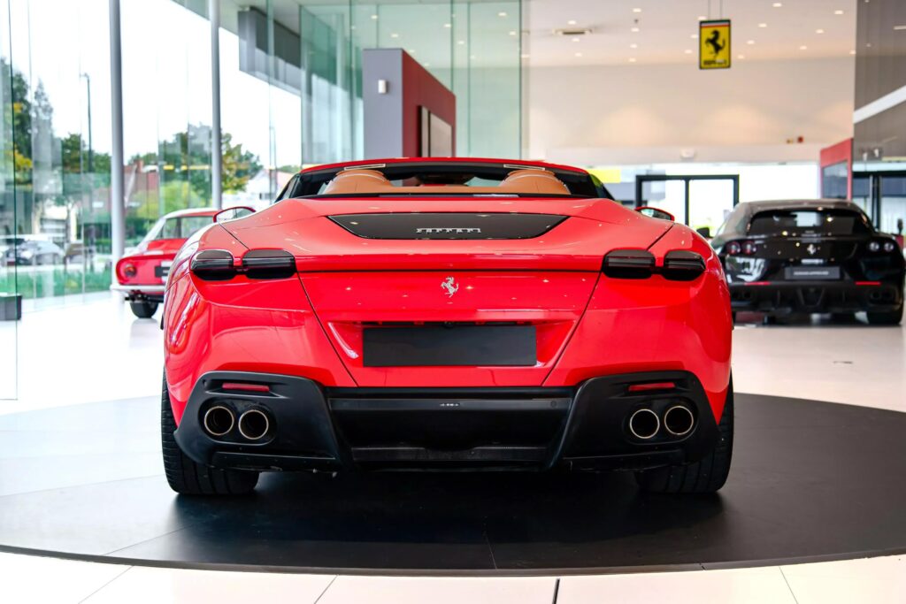 Ferrari Roma Spider Red
